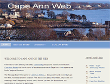 Tablet Screenshot of capeannweb.com